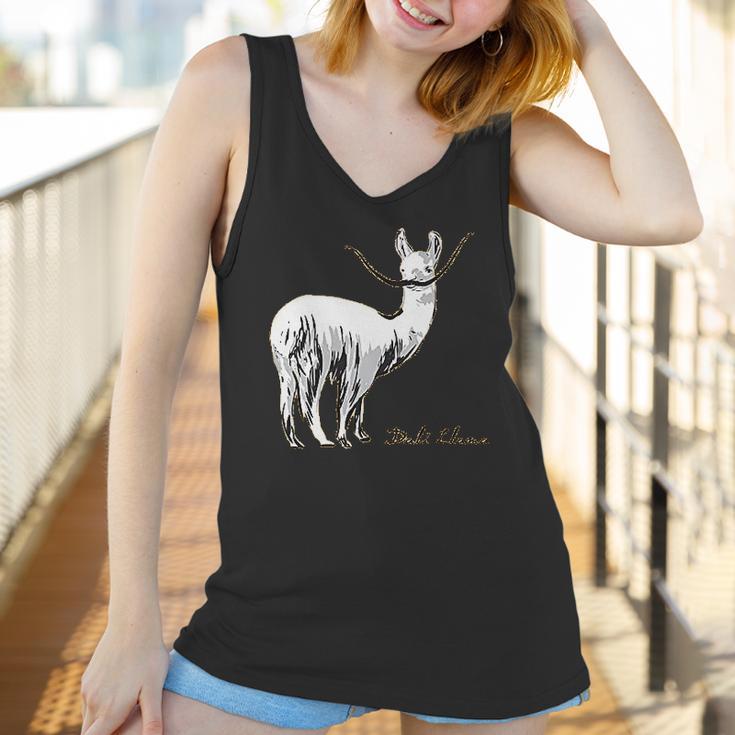 Dali Llama For The Pun Lover Women Tank Top