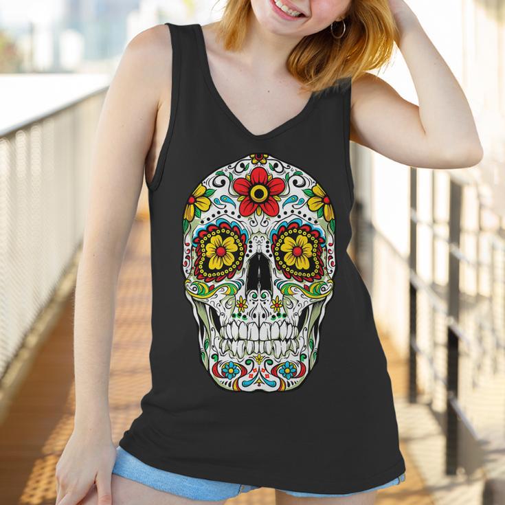 Day Of The Dead Sugar Skull Funny Cinco De Mayo Men Women Men Women T-Shirt Graphic Print Casual Unisex Tee Women Tank Top