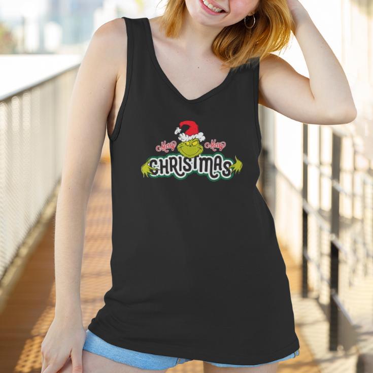 Dr Seuss Grinch Hugs Christmas Women Tank Top