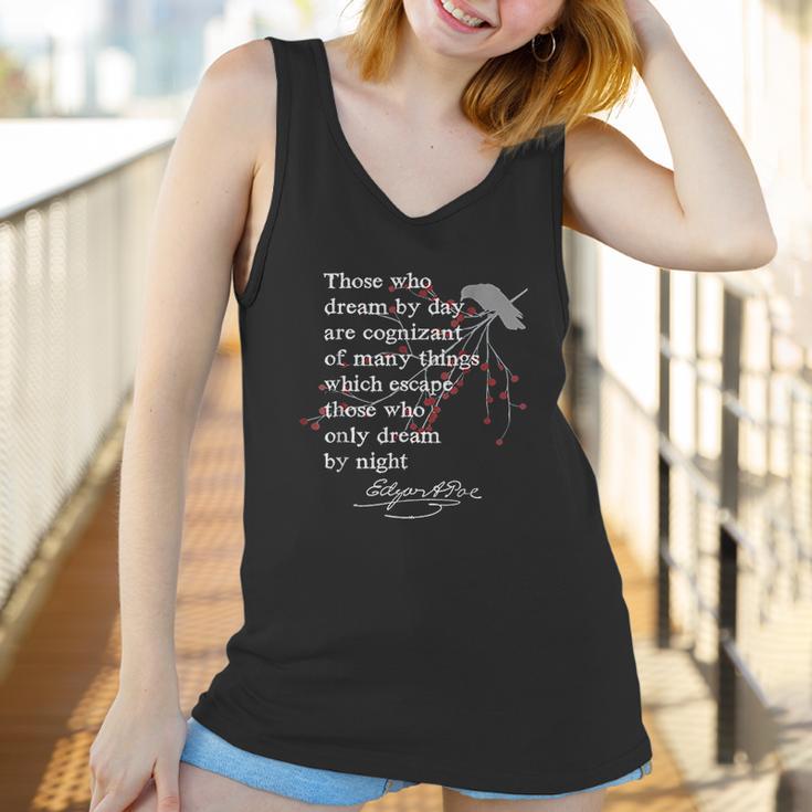 Edgar Allan Poe Writer Gift Poet English Teacher Women Tank Top