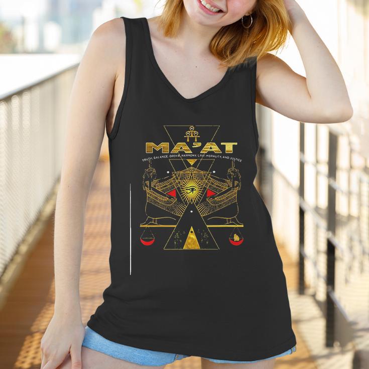 Egyptian Kemetic Goddess Maat Women Tank Top