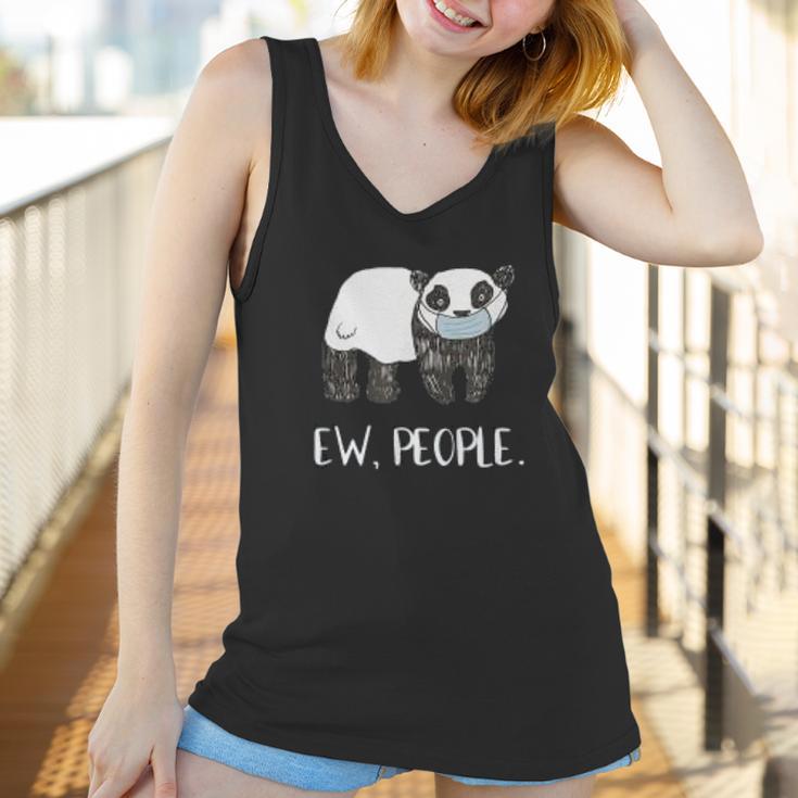 Ew People Funny Panda Social Distancing Women Tank Top