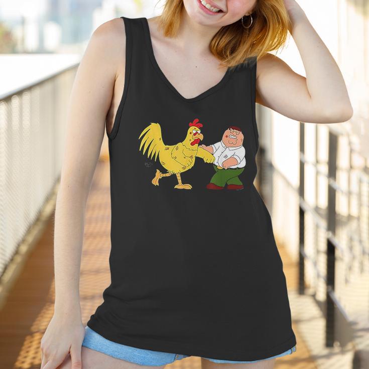 Family Guy Chicken Fight Women Tank Top