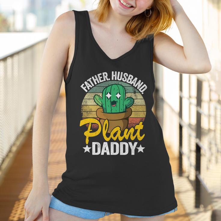 Father Husband Plant Daddy Landscapers Gardener Plant Dad Great Gift Women Tank Top