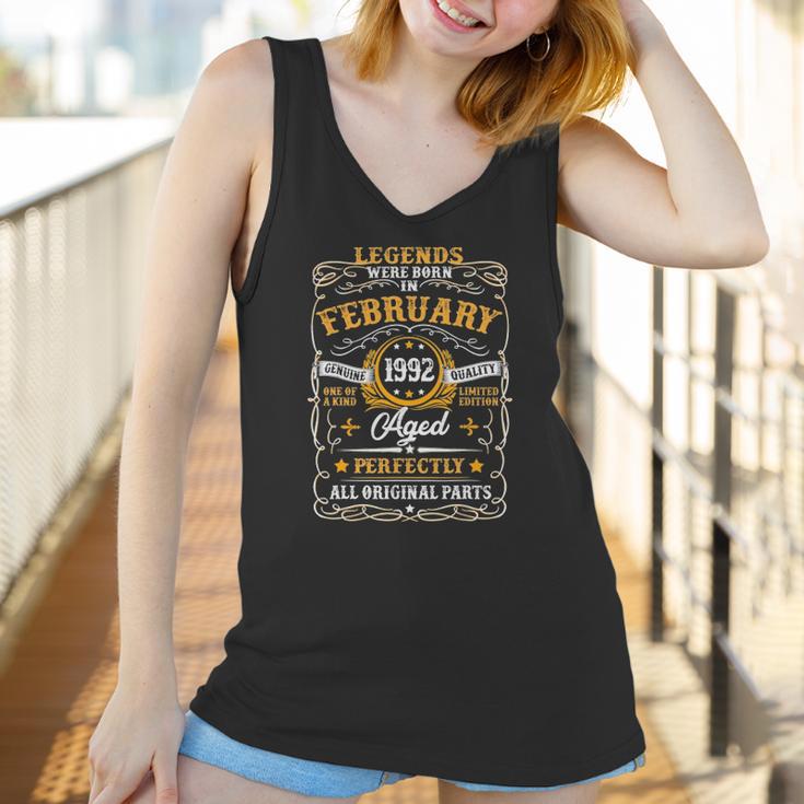 February 1992 30Th Birthday Gift 30 Years Old Men Women Women Tank Top