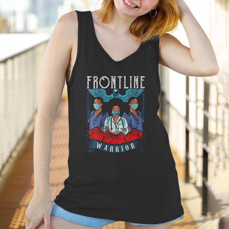 Frontline Warrior Proud Hero Black Nurse Superhero 2020 Women Tank Top