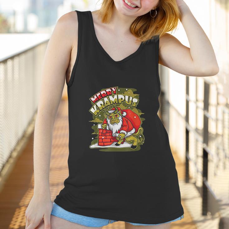 Funny Gift Christmas Merry Krampus Xmas Joke Kids Women Women Tank Top