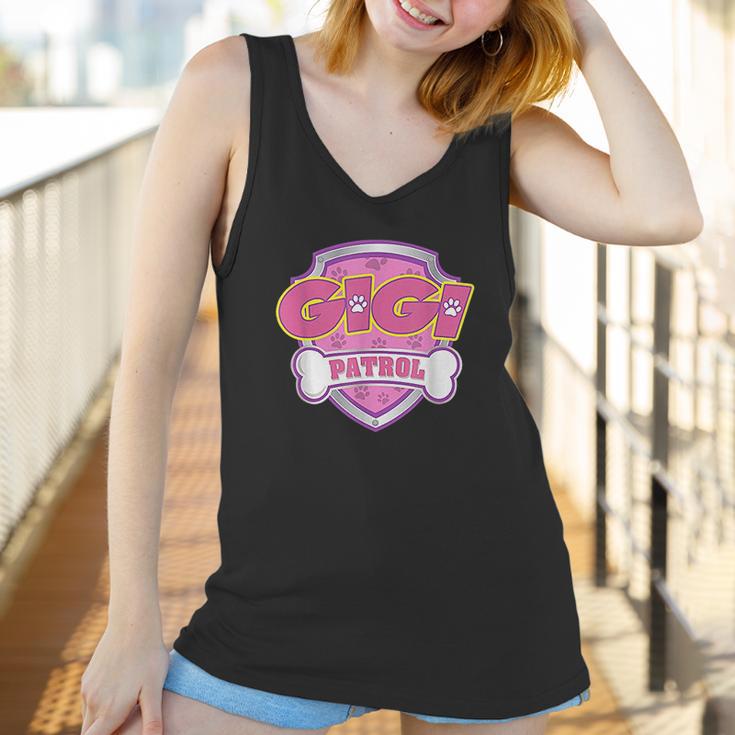 Funny Gigi Patrol Dog Mom Dad For Men Women Women Tank Top