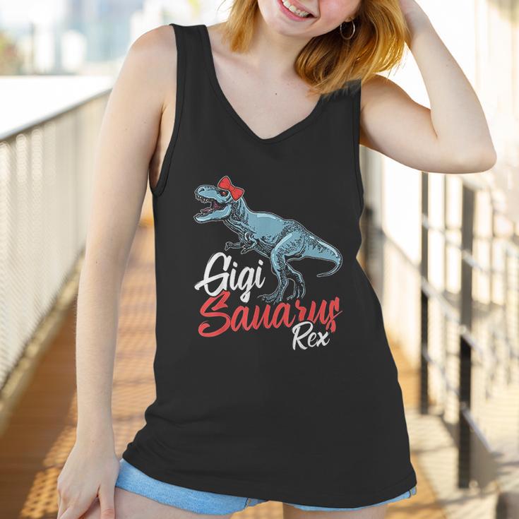 Funny Grandmother Gift Gigisaurus Dinosaur Women Tank Top