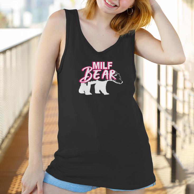 Funny Womens Milf Bear Women Tank Top