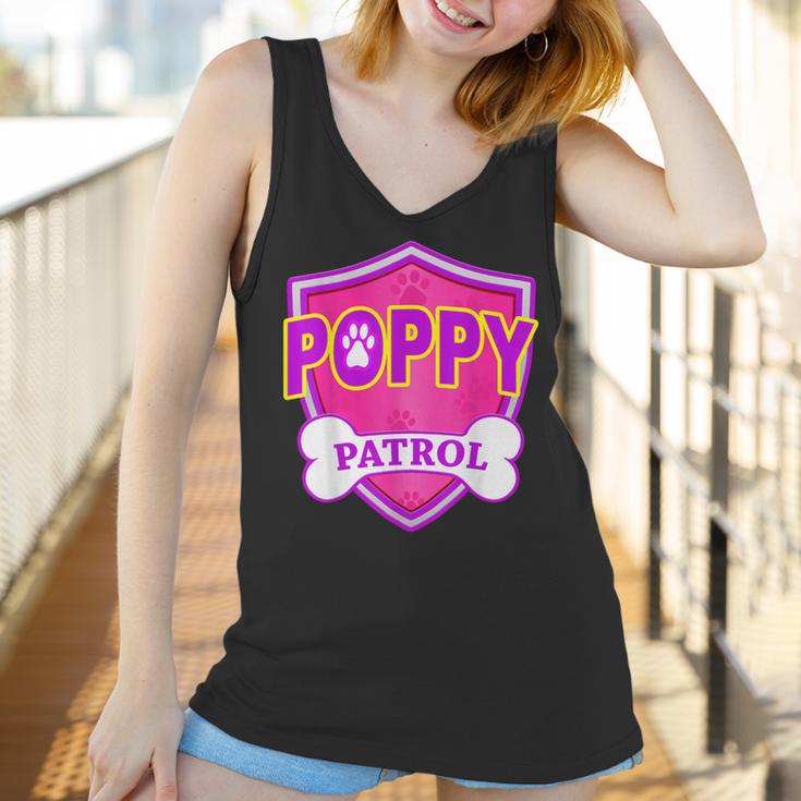 Funny Poppy Patrol - Dog Mom Dad For Men Women Women Tank Top