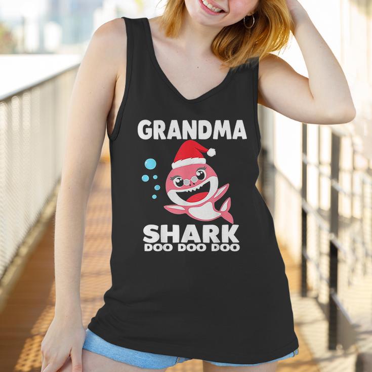 Grandma Shark Christmas For Matching Family Women Tank Top