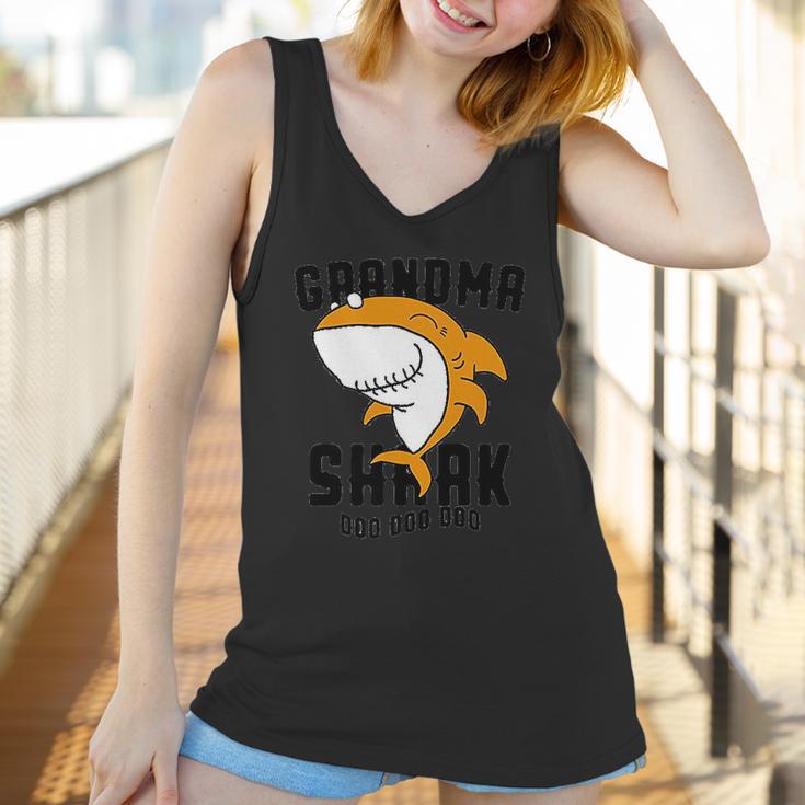 Grandma Shark For Mom Grandmother Halloween Christmas Women Tank Top