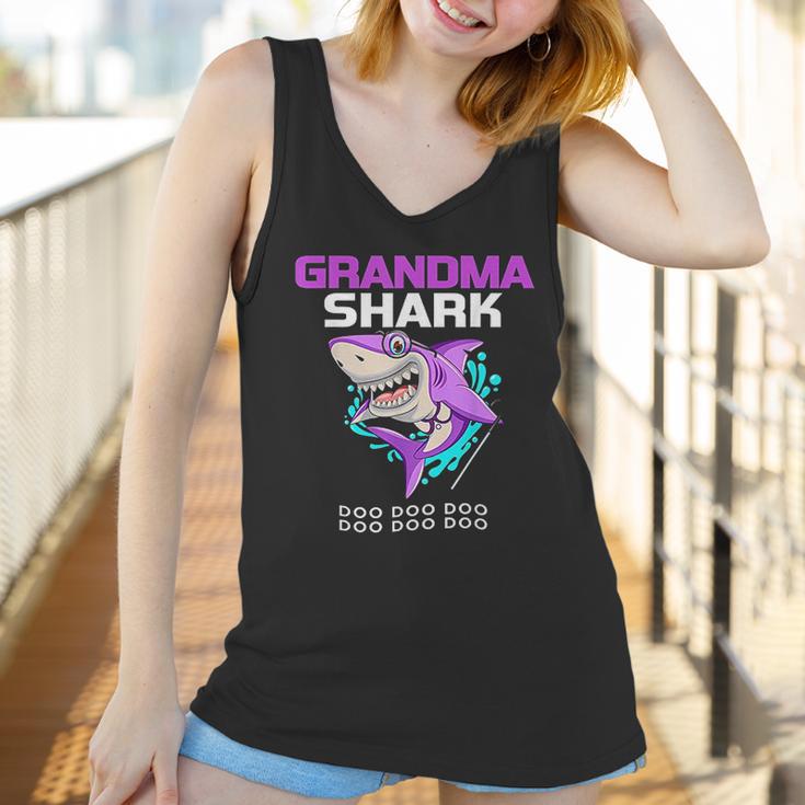 Grandma Shark Mothers Day Gift From Husband Son Women Tank Top