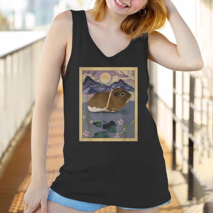 Guinea Pig Art Moonlight Clothes Outfit Gift Women Men Kids Women Tank Top