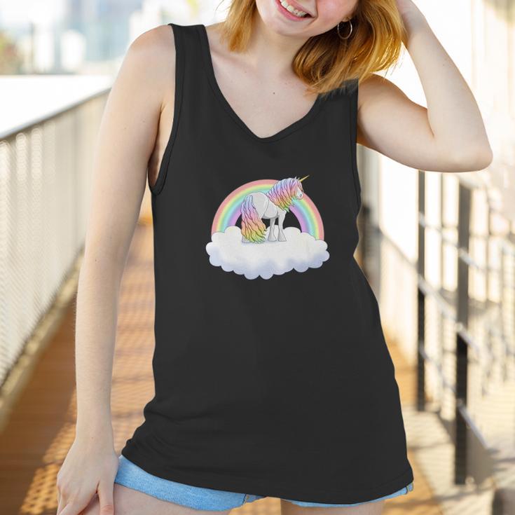 Gypsy Vanner Draft Horse Rainbow Unicorn Women Tank Top