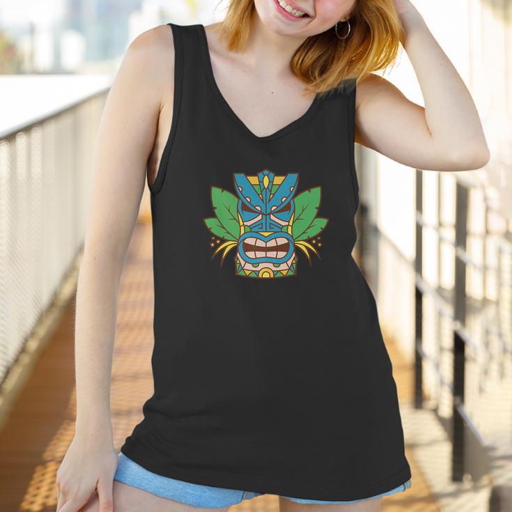 Hawaiian Tiki God Totem Women Tank Top