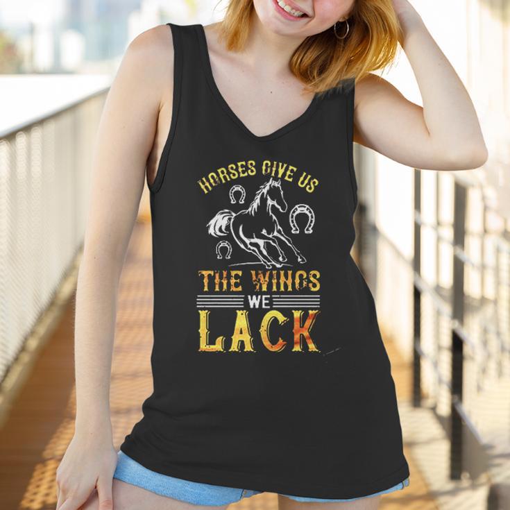 Horses Give Us The Wings We Lack New 2022 Gift Women Tank Top