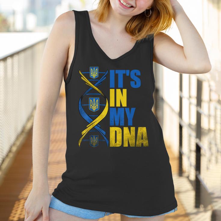 Its In My Dna Ukrainian Support Ukraine Stand With Ukraine Men Women T-Shirt Graphic Print Casual Unisex Tee Women Tank Top