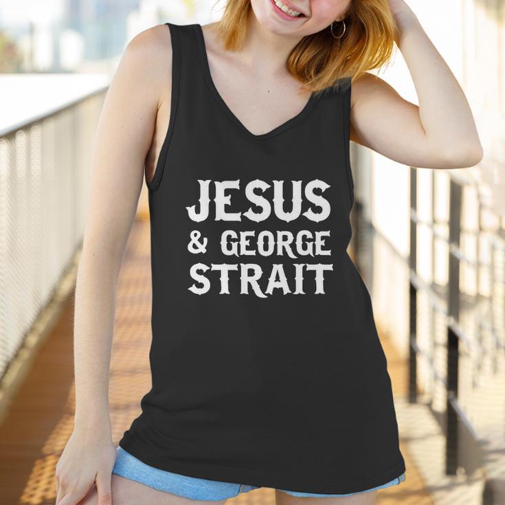 Jesus And George Strait Women Tank Top