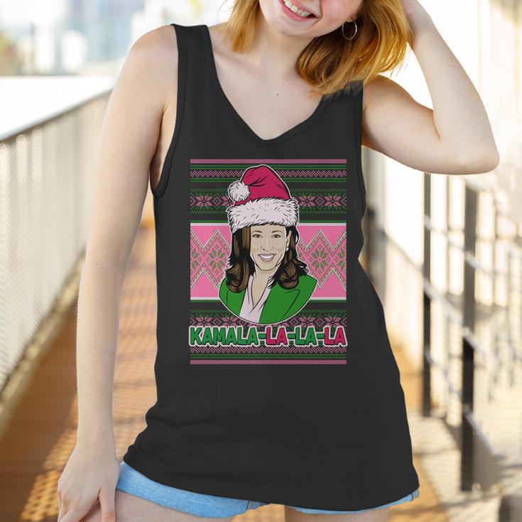 Kamala La La La Aka Ugly Christmas Sweater Women Tank Top