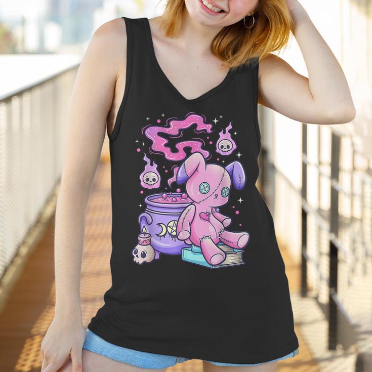 Kawaii Pastel Goth Cute Creepy Witchy Bear Men Women T-Shirt Graphic Print Casual Unisex Tee Women Tank Top