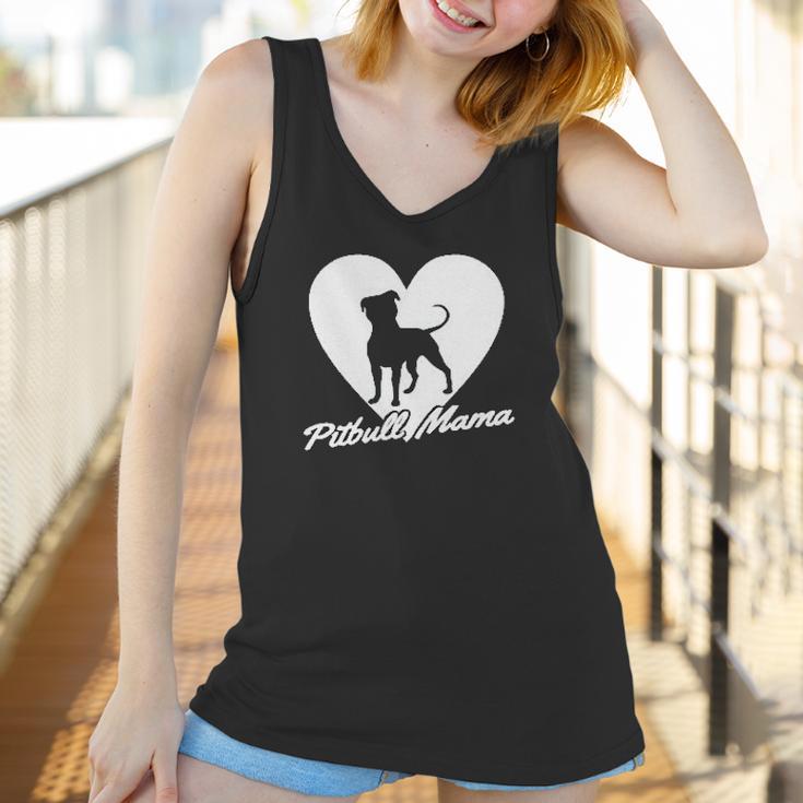 Ladies Pitbull Mama Pitt Bully Dog Lover Gift Women Tank Top