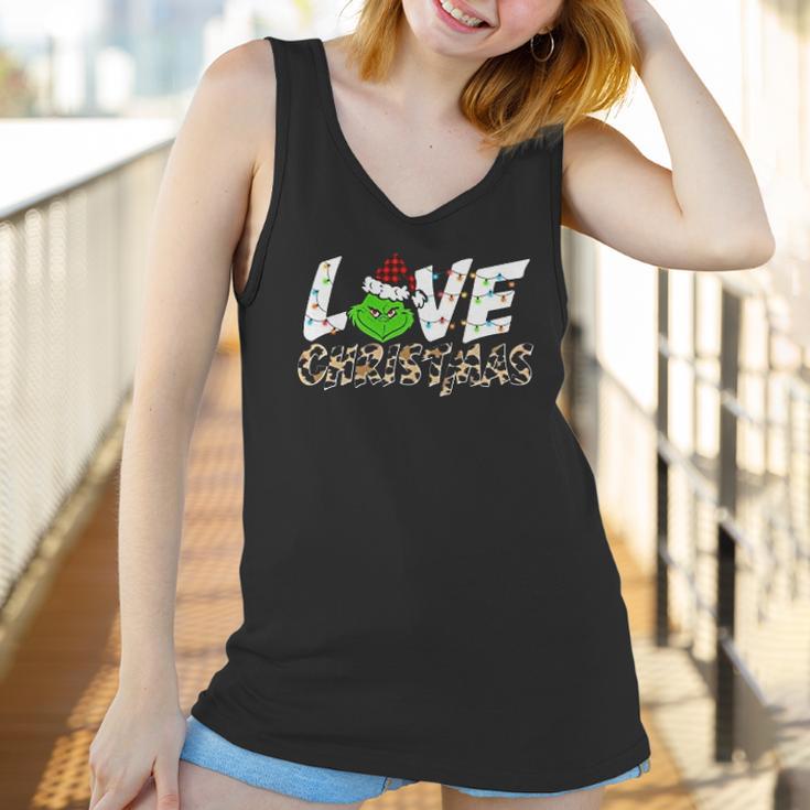 Love Christmas The Grinch Christmas Women Tank Top