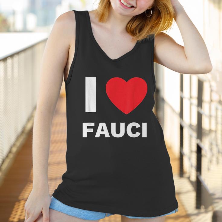 I Love Fauci Dr Anthony Fauci Tony Fauci Christmas Gift Women Tank Top