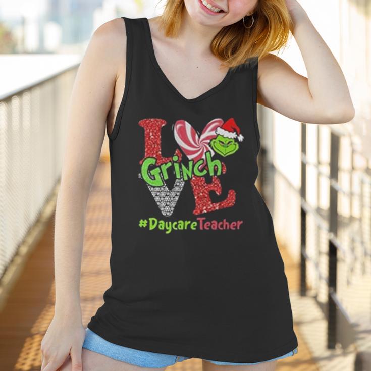 Love Grinch Daycare Teacher Women Tank Top