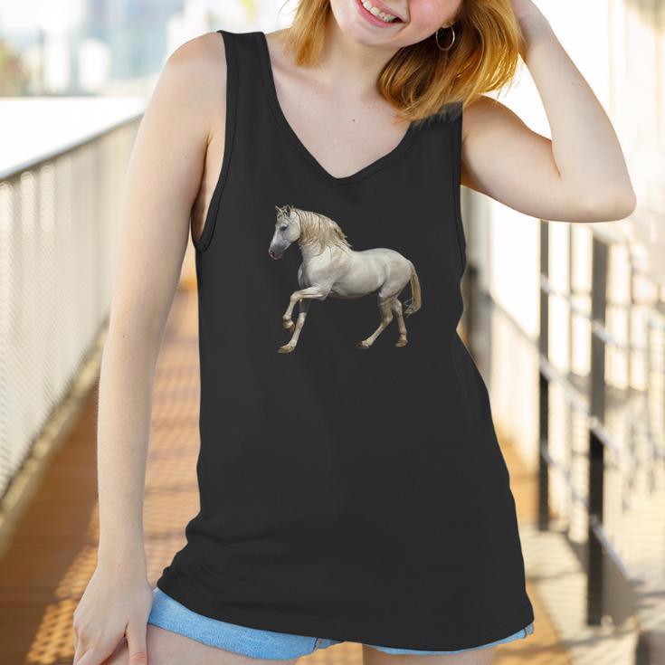 Majestic Wild Horse Stallion Photo Portrait Women Tank Top