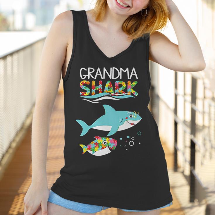 Matching For Family Shark Grandma Shark Women Tank Top