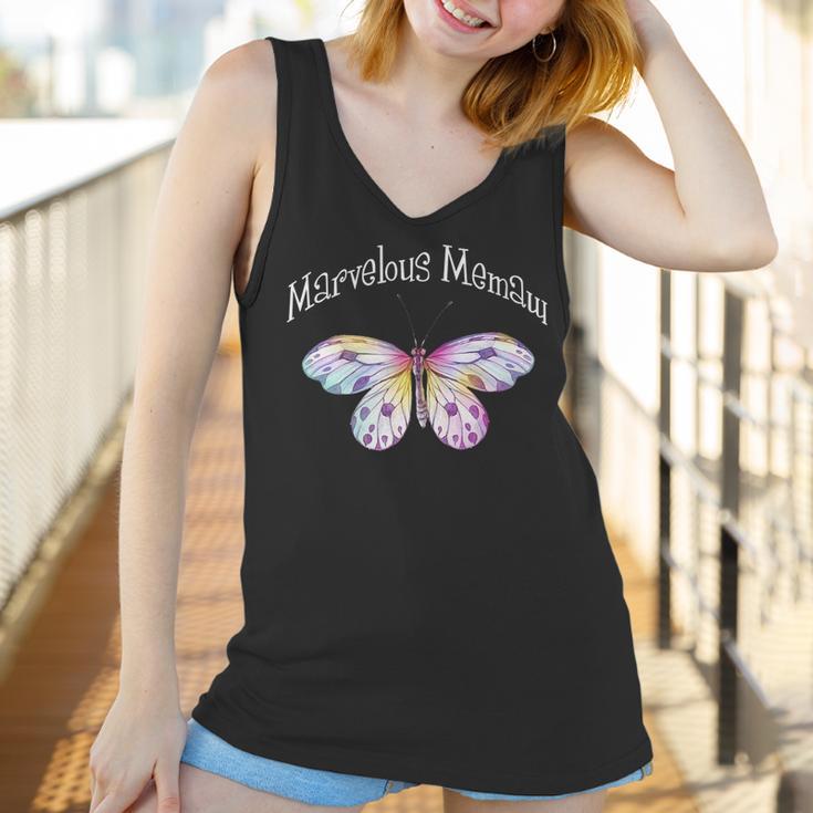 Memaw Marvelous Memaw Gifts Butterflys Women Tank Top