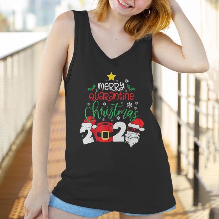 Merry Christmas 2020 Social Distancing Women Tank Top