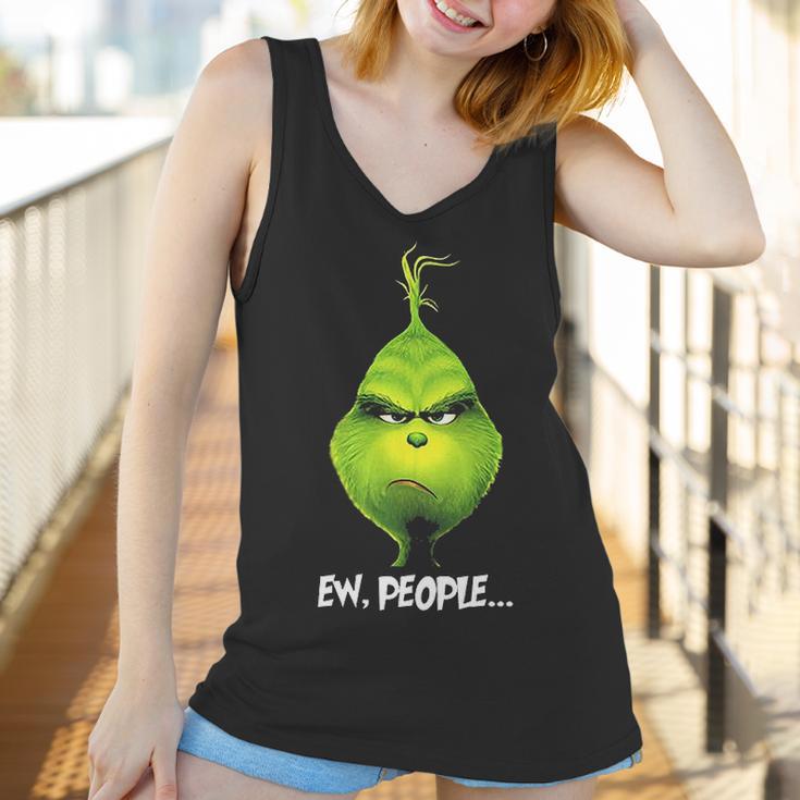 Merry Christmas Grinch Ew People Funny The Grinch Women Tank Top