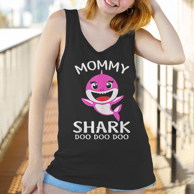 Mommy Shark Funny Mothers Day Gift Women Tank Top