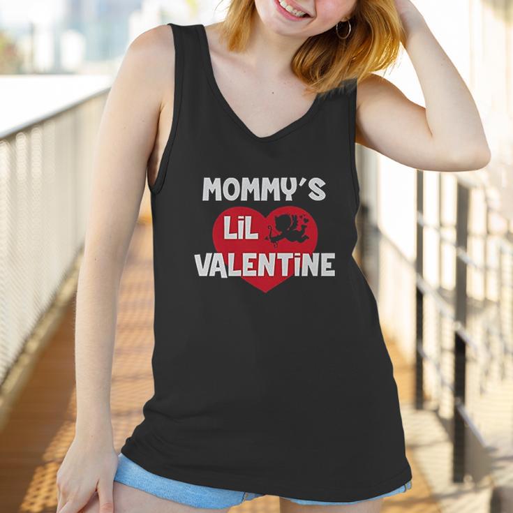 Mommys Lil Valentine Cute Valentines Day Outfit Women Tank Top