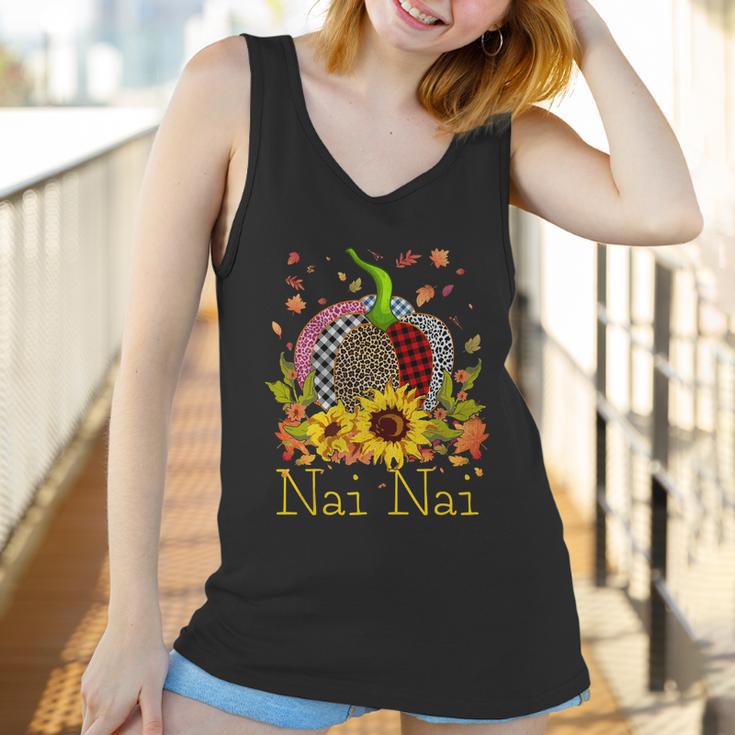 Nai Nai Pumpkin Leopard Print Sunflower Grandma Buffalo Plai Cute Gift Women Tank Top