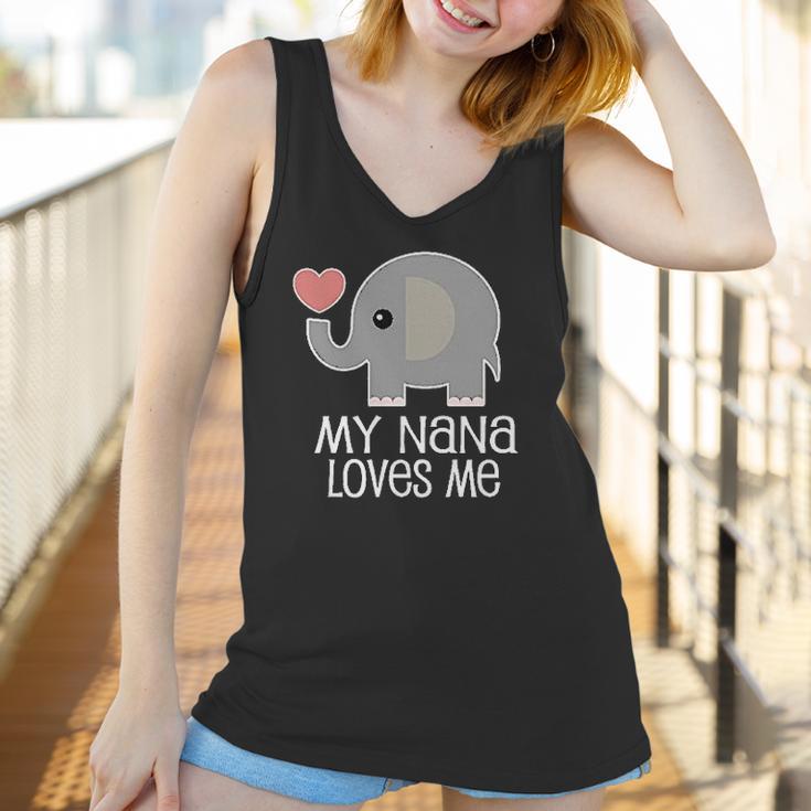 Nana Loves Me Gift For Grandkids Infant Creeper Women Tank Top