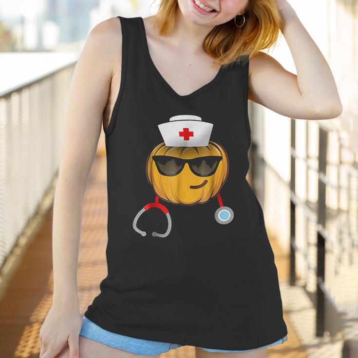 Nurse Halloween Emoji Women Tank Top