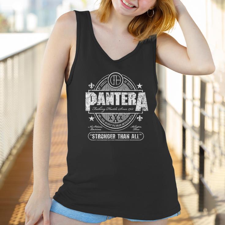 Pantera Official Stronger Than All Beer Mat Women Tank Top