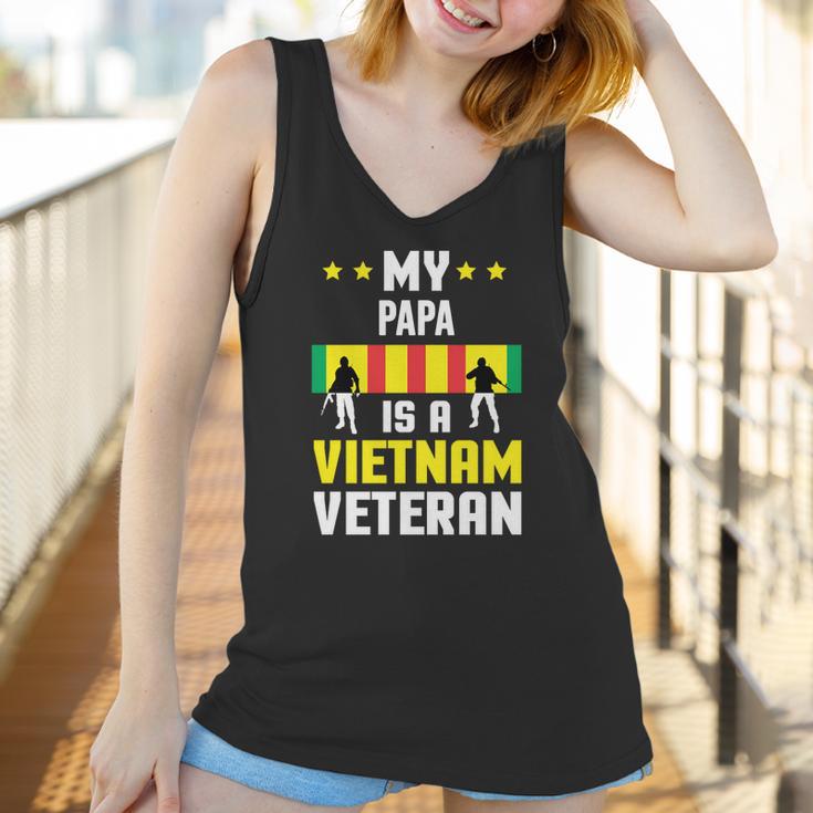 My Papa Is A Vietnam Veteran Proud National Vietnam War Veterans Day Men Women T-Shirt Graphic Print Casual Unisex Tee Women Tank Top