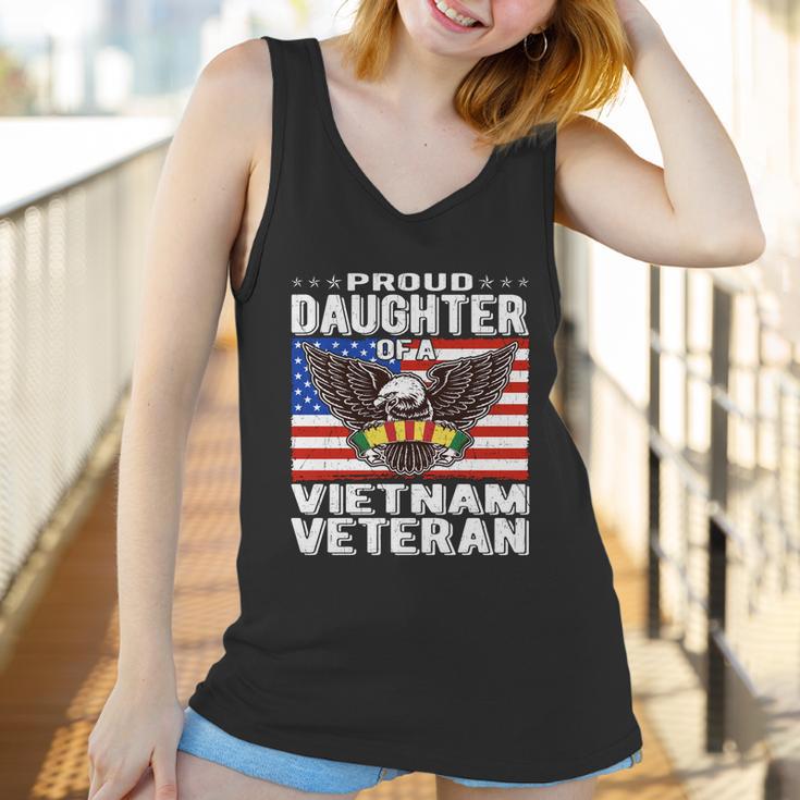 Proud Daughter Of A Vietnam Veteran Patriotic Military Funny Gift Women Tank Top