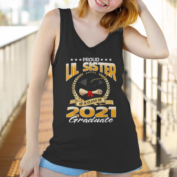 Proud Lil Sister Of A Class Of 2021 Graduate Women Tank Top