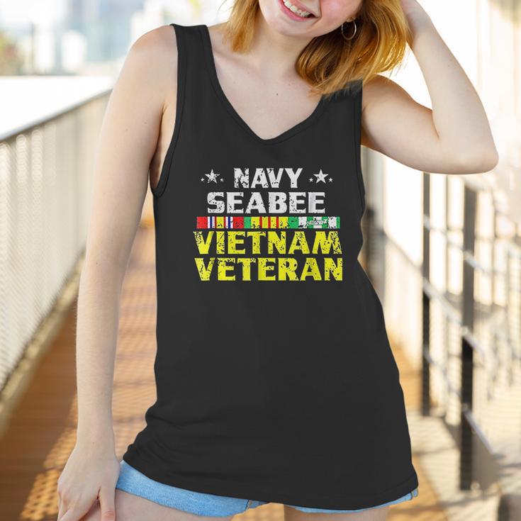 Proud Navy Seabee Vietnam Veteran Women Tank Top