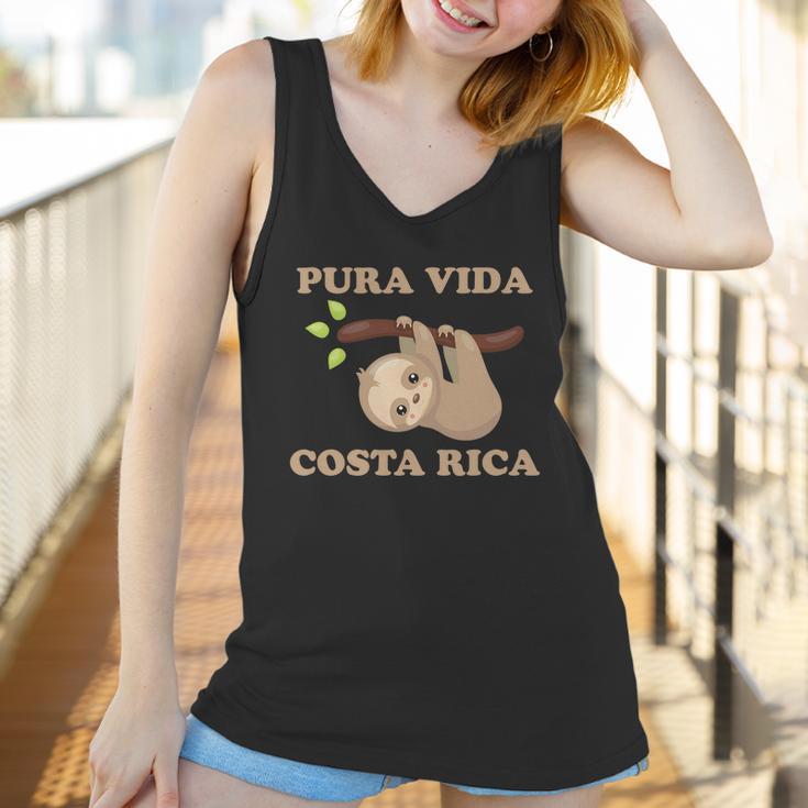 Pura Vida Sloth Costa Rica Women Tank Top