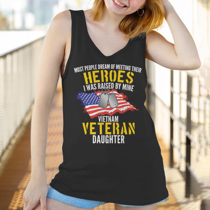 Raised By My Hero Proud Vietnam Veterans Daughter Women Tank Top