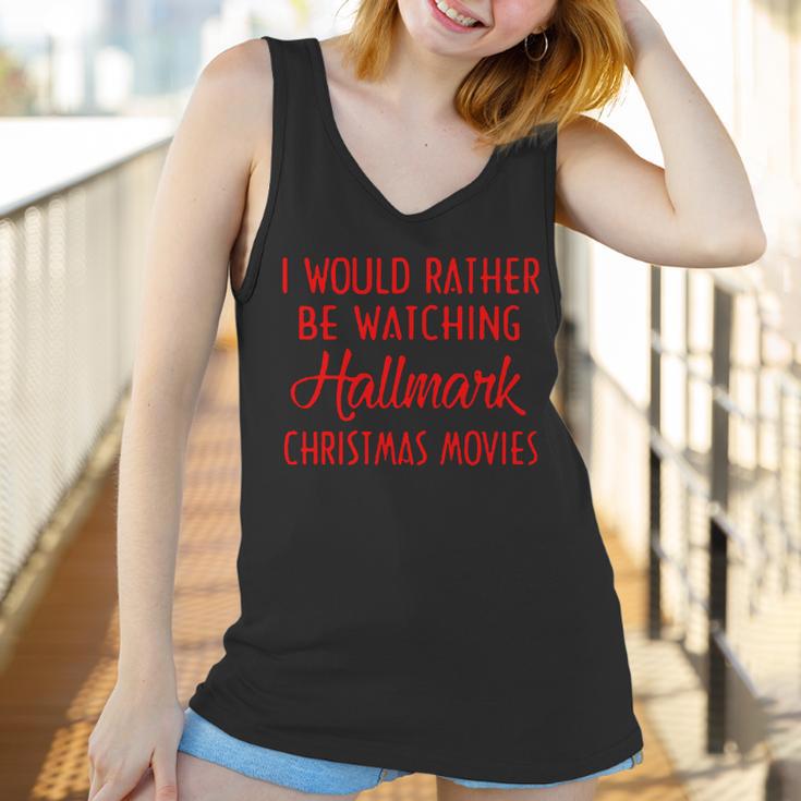 I Would Rather Be Watching Hallmark Christmas Movies Women Tank Top