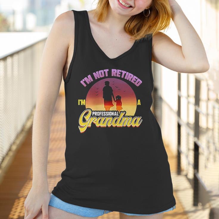 Retired Grandma Gift For Retirement Farewell Party Retiree Women Tank Top