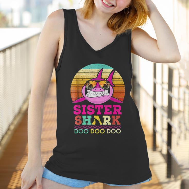 Retro Vintage Sister Shark Doo Doo Doo Women Tank Top